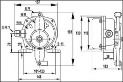 DPLS-I双向拉绳开关KBW-220L防爆拉绳开关