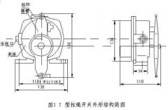 JYB/KS-2，JYB/KS-1双向拉绳开关，事故开关KBW-220L防爆拉绳开关