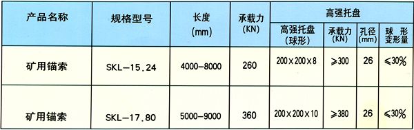 笼型加强锚索